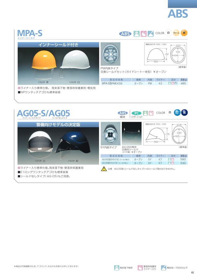 DIC総合カタログ2025 1版 DIC HELMET